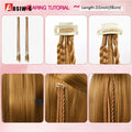 Braid Clip in Hair Extensions Braids Long Synthetic Hairpieces - EveryWares