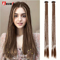 Braid Clip in Hair Extensions Braids Long Synthetic Hairpieces - EveryWares