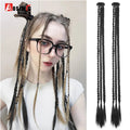 Braid Clip in Hair Extensions Braids Long Synthetic Hairpieces - EveryWares