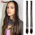 Braid Clip in Hair Extensions Braids Long Synthetic Hairpieces - EveryWares