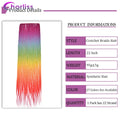 Braid Hair Synthetic Jumbo Braiding Color African Rainbow - EveryWares