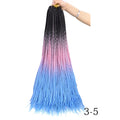 Braid Hair Synthetic Jumbo Braiding Color African Rainbow - EveryWares