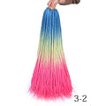 Braid Hair Synthetic Jumbo Braiding Color African Rainbow - EveryWares