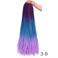 Braid Hair Synthetic Jumbo Braiding Color African Rainbow - EveryWares