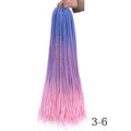 Braid Hair Synthetic Jumbo Braiding Color African Rainbow - EveryWares