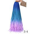 Braid Hair Synthetic Jumbo Braiding Color African Rainbow - EveryWares