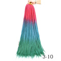 Braid Hair Synthetic Jumbo Braiding Color African Rainbow - EveryWares