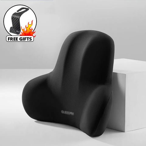 Breathable Foam Car Cushion Headrest Back Lumbar Car Seat Cushion Relieve Stress - EveryWares