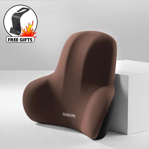 Breathable Foam Car Cushion Headrest Back Lumbar Car Seat Cushion Relieve Stress - EveryWares