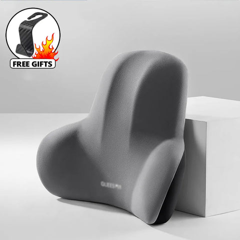 Breathable Foam Car Cushion Headrest Back Lumbar Car Seat Cushion Relieve Stress - EveryWares