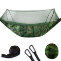 Camping Hammock with Mosquito Net Portable Outdoor Hammocks Swing Sleeping - EveryWares