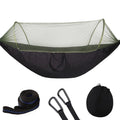 Camping Hammock with Mosquito Net Portable Outdoor Hammocks Swing Sleeping - EveryWares