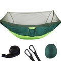 Camping Hammock with Mosquito Net Portable Outdoor Hammocks Swing Sleeping - EveryWares