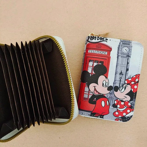 Card Wallet with Clasp and Disney Motifs - EveryWares