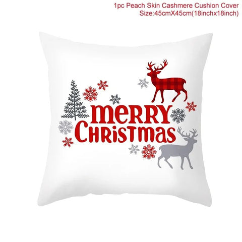 Cartoon Christmas Pillow Cover - EveryWares