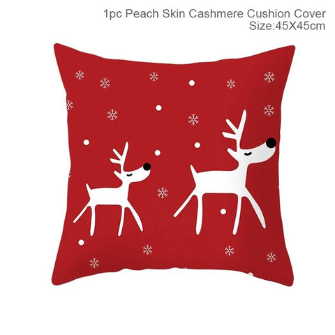 Cartoon Christmas Pillow Cover - EveryWares