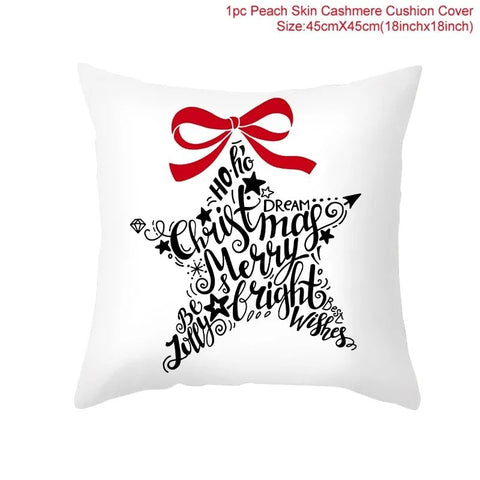 Cartoon Christmas Pillow Cover - EveryWares