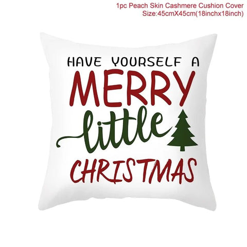 Cartoon Christmas Pillow Cover - EveryWares