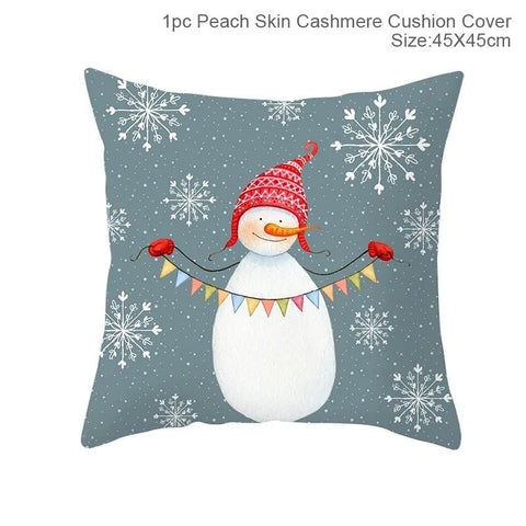 Cartoon Christmas Pillow Cover - EveryWares