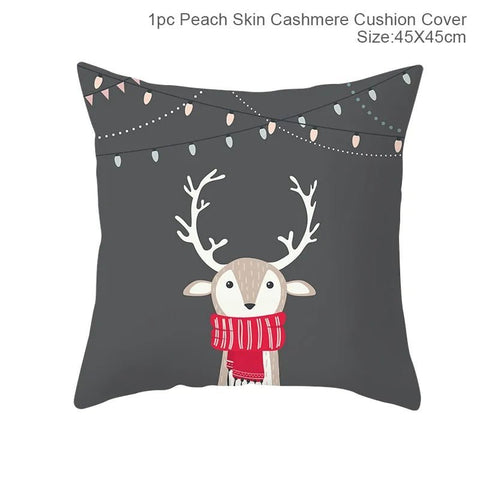 Cartoon Christmas Pillow Cover - EveryWares