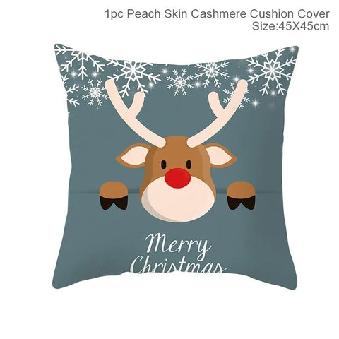 Cartoon Christmas Pillow Cover - EveryWares