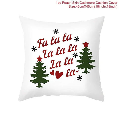 Cartoon Christmas Pillow Cover - EveryWares