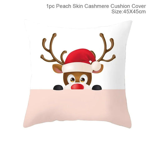 Cartoon Christmas Pillow Cover - EveryWares