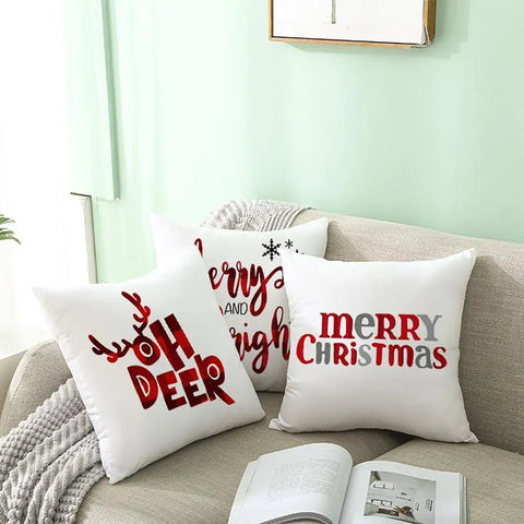 Cartoon Christmas Pillow Cover - EveryWares