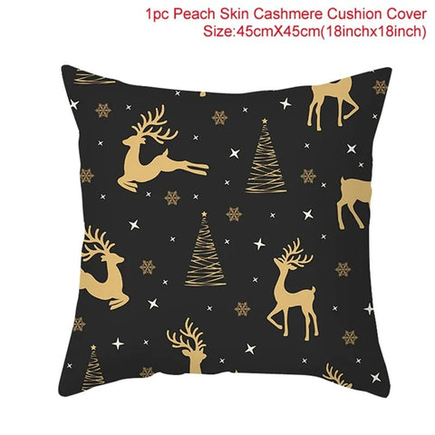 Cartoon Christmas Pillow Cover - EveryWares