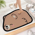 Cartoon Super Absorbent Non - Slip Bathroom Mat - EveryWares