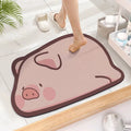 Cartoon Super Absorbent Non - Slip Bathroom Mat - EveryWares