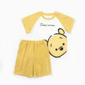 Cartoon T Shirt + Shorts Set Clothes Kids Pajamas Clothing - EveryWares