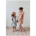 Casual Loose Dress Cotton Simple Solid Color Dresses - EveryWares