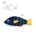 Cat Toy 3D Simulation Fish Pillow Interactive Sounding Cat Bite Plush Toys - EveryWares