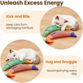 Cat Toy 3D Simulation Fish Pillow Interactive Sounding Cat Bite Plush Toys - EveryWares