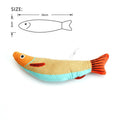 Cat Toy 3D Simulation Fish Pillow Interactive Sounding Cat Bite Plush Toys - EveryWares