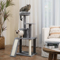 Cat Tree with Large, Cozy Scratching Posts - EveryWares