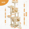 Cat Tree with Large, Cozy Scratching Posts - EveryWares