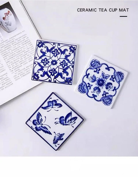 Ceramic Coasters Oriental Decorative - EveryWares