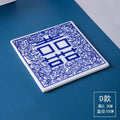 Ceramic Coasters Oriental Decorative - EveryWares