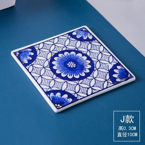 Ceramic Coasters Oriental Decorative - EveryWares