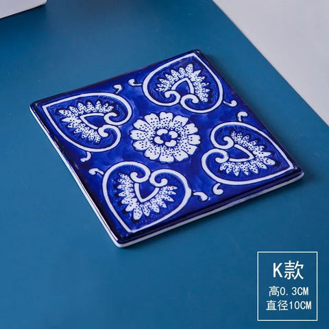 Ceramic Coasters Oriental Decorative - EveryWares