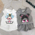 Children's Short Sleeve Sweater and Shorts Set - EveryWares