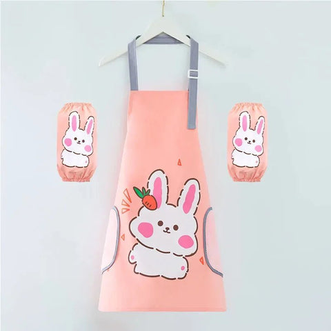 Children's Waterproof Apron with Sleeves - EveryWares