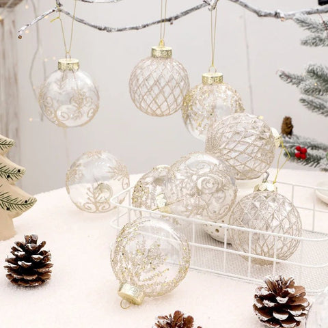 Christmas Ball Transparent Painted - EveryWares