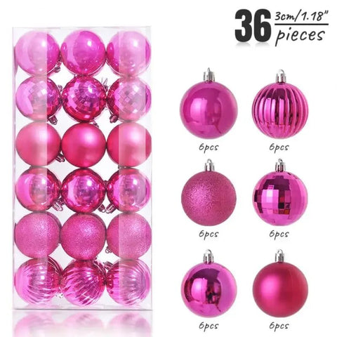 Christmas Balls Unbreakable Plastic - EveryWares