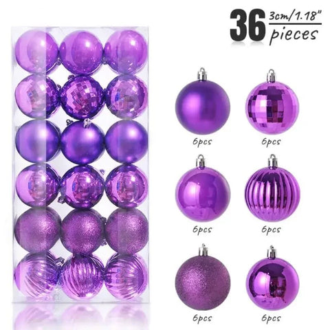 Christmas Balls Unbreakable Plastic - EveryWares