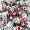 Christmas Candy Cane Balls Ornaments - EveryWares