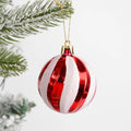 Christmas Candy Cane Balls Ornaments - EveryWares