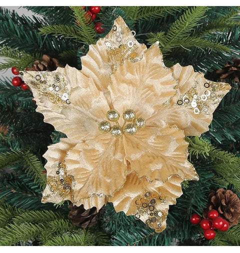 Christmas Flowers For Tree Decoration - EveryWares